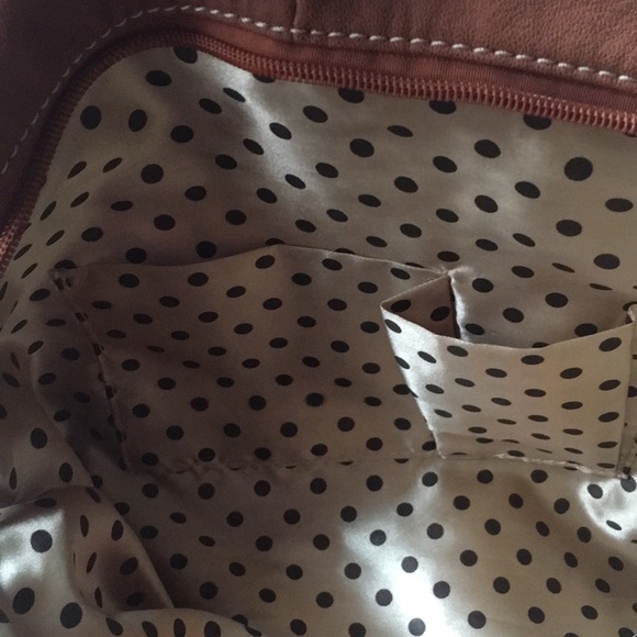 Melie Bianco saddle color  tote handbag. - Picture 4 of 6